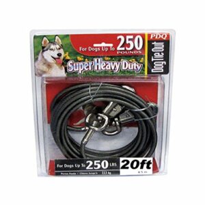 Boss Pet Q6820 000 99 20' Extra Extra Large Dog PDQ Cable Tie Out