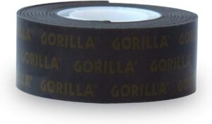 Gorilla Double Sided 1 in. W X 60 in. L Mounting Tape Black - Image 8