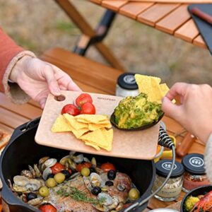 Epicurean Kitchen Series 8 in. L X 6 in. W X 0.25 in. Wood Fiber Cutting Board - Image 11