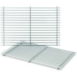 Weber Stainless Steel Cooking Grate (17.3 x 11.8 x 0.5), 2 Pack