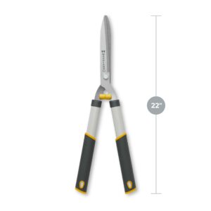 Woodland Tools Co. 22" Regular Duty Hedge Shears, Shrub Clippers, Gardening Hedge Cutter, Bush Trimming Shears, Plant Shaper (20-4001-100) - Image 7