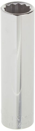 CRAFTSMAN Deep Socket, Metric, 1/2-Inch Drive, 15mm, 12-Point (CMMT44442)
