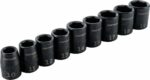Craftsman 3/8 in. drive Metric 6 Point Impact Socket Set 9 pc