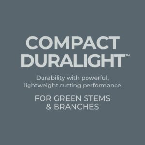 Woodland Tools Co. Duralight Compact Adjustable Bypass Pruning Shears, Gardening Hand Pruner, Plant Shears, Flower Clippers, Secateurs (05-2002-100) - Image 7