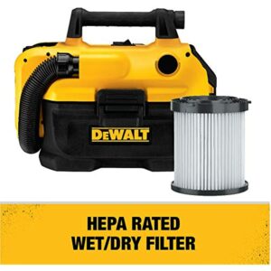 DeWalt 20V MAX 2 gal Cordless Wet/Dry Vacuum 20 V - Image 4