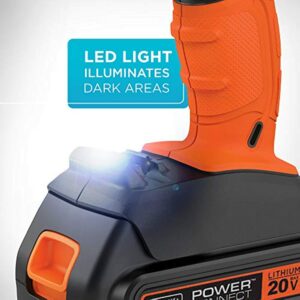 BLACK+DECKER 20V MAX* Cordless Drill, Cordless (BCD702C1) - Image 6
