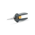 Woodland Tools Co. Heavy Duty Nano Tip Snip, Stainless Steel Blades, Hydroponic Snip, Bud Leaf Trimmer, Flower Pruning Cutter, Bypass Herb Harvesting, Rose Garden Shear, Bonsai Cutter (01-1002-100)