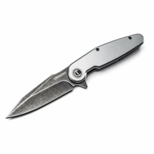 Crescent 3-1/2 Inch Harpoon Blade Aluminum Handle Pocket Knife - CPK350A - Image 2
