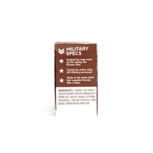 Duke Cannon Supply Co. Big Ass Brick of Soap - Superior Grade, Large Men's Soap with Musky Masculine Scents, All Skin Types, Leaf & Leather, 10 oz. - Image 2