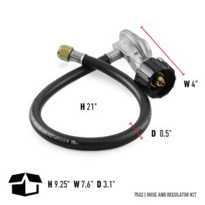 Weber Hose and Regulator Kit, for select Genesis and Summit Gas Grills - Image 4