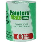 Painter’s Mate 0.94 in. W X 60 yd L Green Medium Strength Painter’s Tape 6 pk