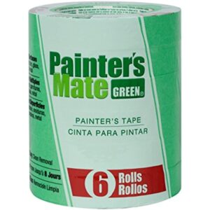 Painter’s Mate 0.94 in. W X 60 yd L Green Medium Strength Painter’s Tape 6 pk