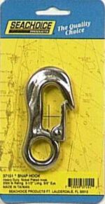 SEACHOICE Snap Hook 3-1/2 in. L, 5/8 in. 2300 Lbs.