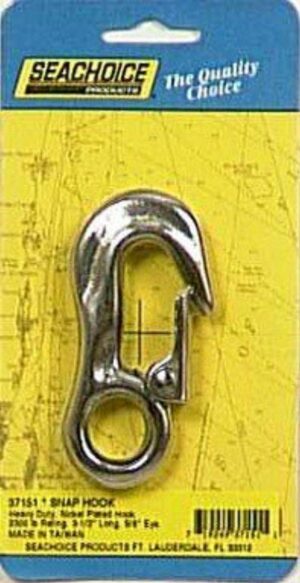 SEACHOICE Snap Hook 3-1/2 in. L, 5/8 in. 2300 Lbs.