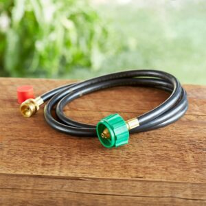 Weber Adapter Hose for Weber Q-Series and Gas Go-Anywhere Grills, 6-Feet , Black - Image 5
