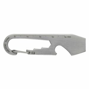 Nite Ize KMT-11-R3 Sized Easily attaches to an existing Chain or Strap DoohicKey Key Keychain Multi-Tool (1 Pack), One, Stainless - Image 3