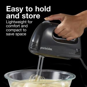 Hamilton Beach Proctor Silex Black 5 speed Hand Food Mixer 62507PS - Image 4