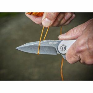 Crescent 3-1/2 Inch Harpoon Blade Aluminum Handle Pocket Knife - CPK350A - Image 8
