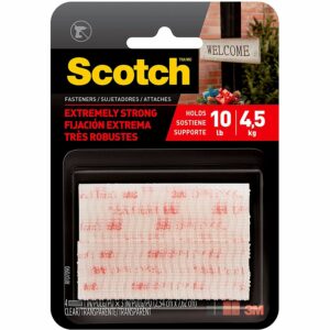 Scotch Medium Foam Hook and Loop Fastener 1 in. L 12 pk - Image 2