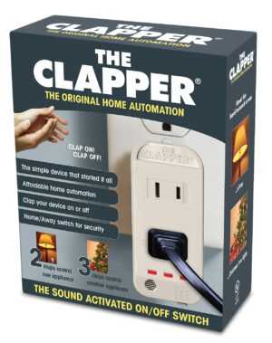 The Clapper Single Pole Sensor Sound Activated Switch White - Image 4