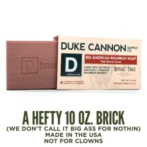 Duke Cannon Cannon Supply Co. Big American Bourbon Soap, 10oz - Superior Grade Men's Soap with Oak Barrel Scent, Made With Buffalo Trace - Image 6