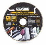 Devour 5.0″ Premium All Purpose Segmented Rim Diamond Blade for Cutting Rebar, Cast Iron, Concrete, Pavers, Tile, Granite, Laminate, PVC, and More, Made in USA, 7/8-Inch Arbor (NT050AP)2