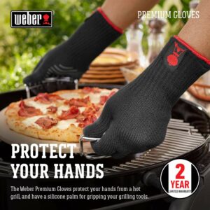 Weber Premium Gloves, L/XL, x Large, Large/X-Large (Pack of 1), Black - Image 3