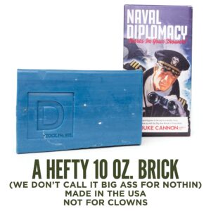 Duke Cannon Supply Co. Big Ass Brick of Soap - Superior Grade, Large Men's Bar Soap, Limited Edition WWII Inspired Scents, Body Soap, Ocean, 10 oz - Image 3