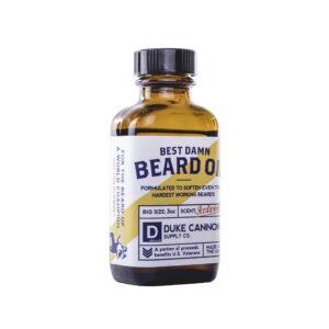 Duke Cannon Best Damn Beard Oil 3 oz BDOIL1 - Image 2