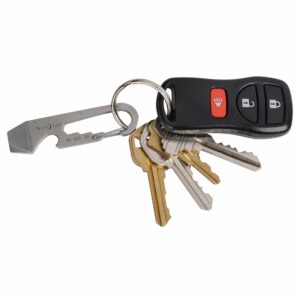 Nite Ize KMT-11-R3 Sized Easily attaches to an existing Chain or Strap DoohicKey Key Keychain Multi-Tool (1 Pack), One, Stainless - Image 6