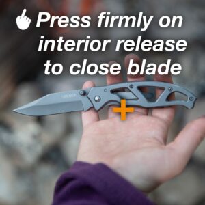 Gerber Gear 22-48485 Paraframe Mini Pocket Knife, 2.2 Inch Fine Edge Blade, Stainless Steel - Image 3