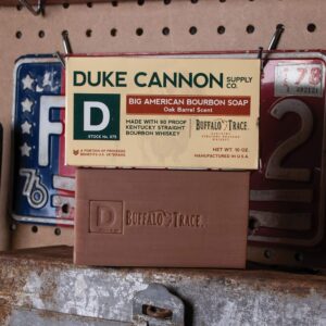 Duke Cannon Cannon Supply Co. Big American Bourbon Soap, 10oz - Superior Grade Men's Soap with Oak Barrel Scent, Made With Buffalo Trace - Image 7