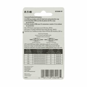 Bussmann BP/HHM 30 Amp Mini Fuse Holder with Protective Cap - Image 2