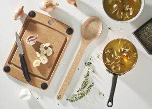 Epicurean Kitchen Series Cooking Utensils, Large Spoon, Natural - Image 3