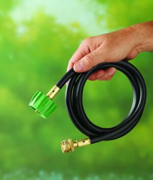 Weber Adapter Hose for Weber Q-Series and Gas Go-Anywhere Grills, 6-Feet , Black - Image 2