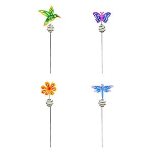 Meadow Creek Multicolored Iron 15 in. H Pot Stake - Case of 12 - Image 2
