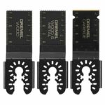 Dremel 1-5/8 in. W Bi-Metal Oscillating Blade Set General Purpose Cuts 3-Pack
