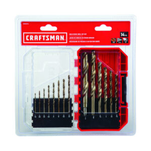 Craftsman Gold Oxide Drill Bit Set 14 pc CMAM2214