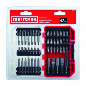 Craftsman Driver Bit Set Steel 47 pc CMAF1247