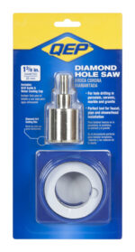 QEP 1-3/8 in. Diamond Grit Hole Saw with Water Delivery System