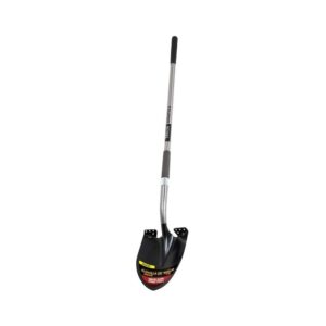 Truper Tru Pro Steel 8.75 in. W x 58″ in. L Round Point Shovel Steel - Image 5