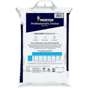 Morton Salt F134660000 Pro Pool Salt, 40 lb, White - Image 2