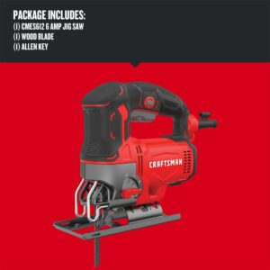 CRAFTSMAN Jig Saw, 6.0-Amp, Corded (CMES612) - Image 3