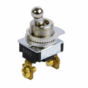 Gardner Bender GSW-124 Electrical Toggle Switch, SPST, ON-OFF, 6 A/120V AC, Screw Terminal - Image 2