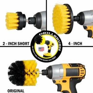 Drillbrush 4 in. W Medium Bristle Metal Handle Drill Brush Set - Image 7