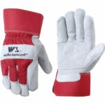 Wells Lamont Men's Outdoor Palm Work Gloves Red Large