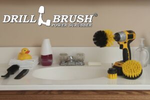 Drillbrush 4 in. W Medium Bristle Metal Handle Drill Brush Set - Image 6