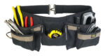 CLC Heavy Duty 8 pocket Polyester Apron Black 1370
