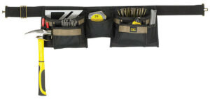 CLC Heavy Duty 8 pocket Polyester Apron Black 1370 - Image 2