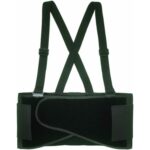 CLC 28 in to 32 in. Elastic Back Support Belt Black 5000S